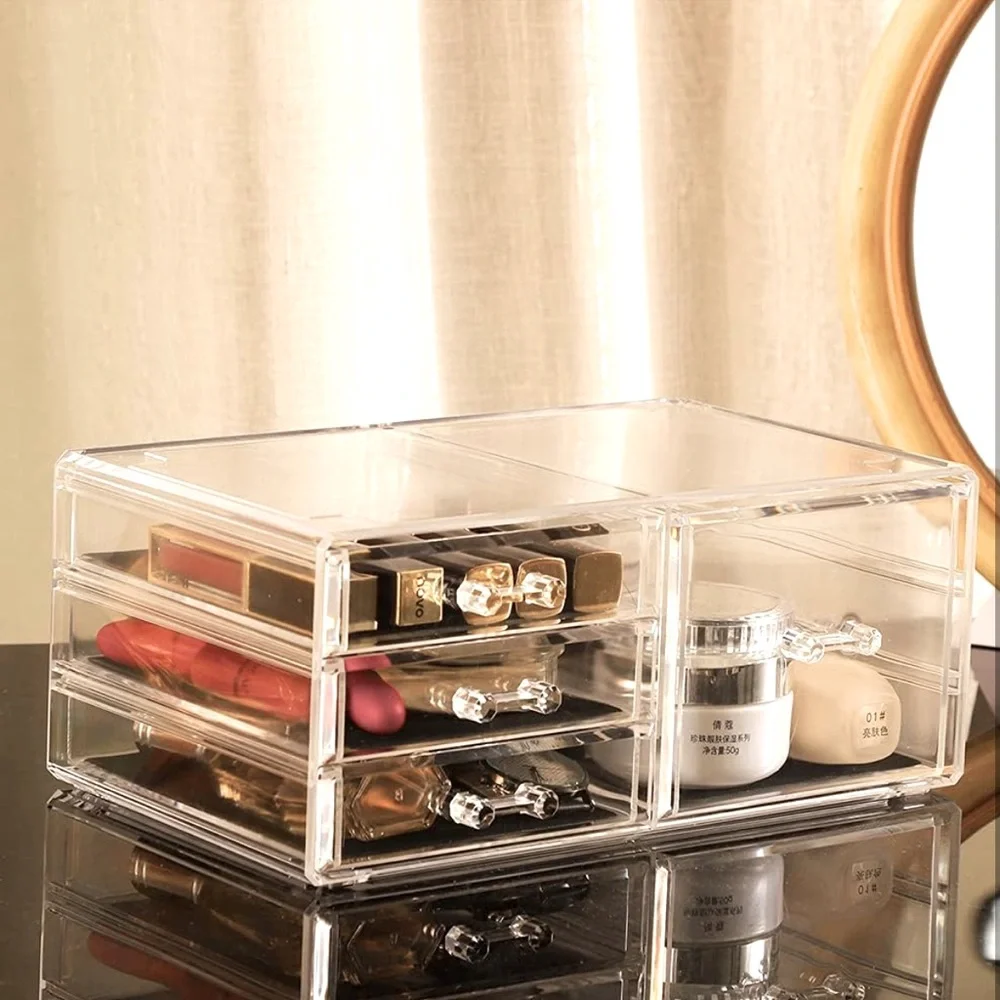 MAKEUP ORGANIZERS PINK!!